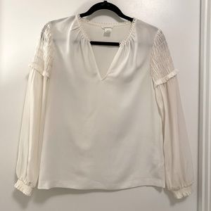 Club Monaco blouse. White. Size XS